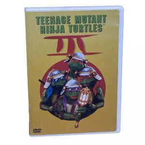 The Teenage Mutant Ninja Turtles III (DVD, 2002) Wide Full Screen Elias Koteas